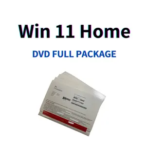 Toptan fiyat Win 11 ev OEM DVD tam paket Win 11 ev DVD paketi hızlı kargo çoklu dil