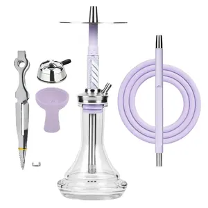 Meilleures ventes, design unique, ensemble de <span class=keywords><strong>chicha</strong></span> en aluminium de haute qualité, narguilé, <span class=keywords><strong>chicha</strong></span> portable - Product Image 2