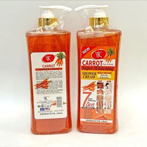 In Offerta Speciale e Disponibile in Magazzino: Bagnoschiuma Esfoliante da 1000ml Illuminante alla Curcuma con Vitamina C, Papaia e Rosa, Gel Doccia Idratante per il Corpo - Product Image 4