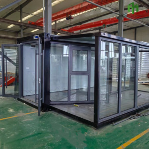 <span class=keywords><strong>Casa</strong></span> Contenedor Modular Expandible con Estructura de Doble Ala, Unidad Prefabricada de Montaje Rápido para Uso Residencial Temporal - Product Image 4