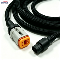 A00009 BeiXing Faisceau de câblage automobile personnalisé étanche IP66 avec isolation en PVC pour voitures et motos