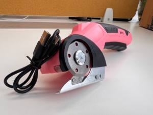 Ciseaux de découpe portatifs de petite taille pour film de sécurité 12/14 mil, carton, papier, <span class=keywords><strong>cuir</strong></span>, tapis, lames <span class=keywords><strong>en</strong></span> acier de haute qualité chromées - Product Image 6