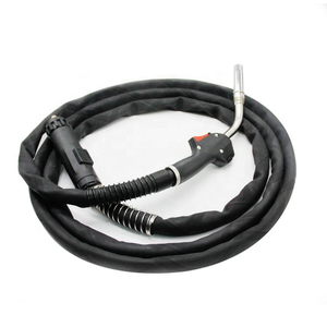 Torche de soudage au gaz en acier inoxydable <span class=keywords><strong>Kemppi</strong></span> MMT42 refroidie à l'air CO2 <span class=keywords><strong>MIG</strong></span> avec une intensité maximale de 400A et une longueur de câble de 3m - Product Image 1