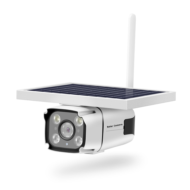 Wholesale Full  FHD 1080P 2MP Solar Panel  Waterproof TUYA 4G  Security Camera Lower Power Consumption IP Solar Camera