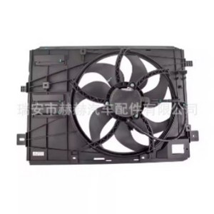 พัดลมไฟฟ้าหม้อน้ำ Hh รุ่น 9806313580 สำหรับอะไหล่ทดแทน Peugeot Citroen สีดำ - Product Image 1