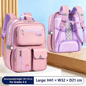 English: Multi Color Large Capacity Student <b>Backpack</b> Kids <b>School</b> Daypack Support Custom Logo For <b>School</b> Travel - Product Image 4