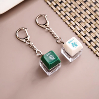 Custom Mechanical Keyboard Tactile Keycap Switch Tester Keychain Keyboard Fidgety Toy Luminous Diode Lamp UV Printing