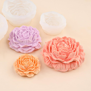 Food Grade 3D Stereo Flower <b>Silicone</b> Cake Mold Reusable Fondant <b>Baking</b> Pan for DIY Candle Soap Aromatherapy Making - Product Image 6