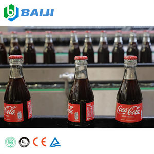 <span class=keywords><strong>เครื่อง</strong></span>บรรจุน้ำอัดลมอัดลมขวดแก้วแบบครบวงจร - Product Image 1