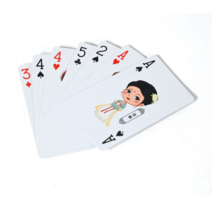 Cartes à jouer ethniques personnalisées 57x87mm en papier couché, coins arrondis, pour jeux de cartes et publicité - Product Image 2