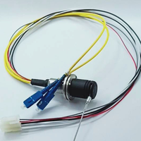 Connecteur circulaire de blindage de câble optique de caméra HD 3K 93C