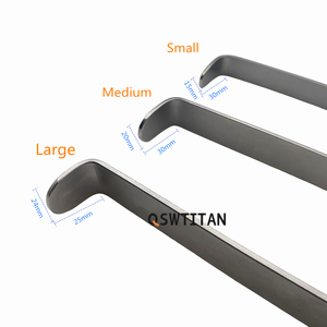 Qbotitan נירוסטה עמוק מפלדה בצורת קיר בטן גדולה בטן חזה טרקטור כפול ראש - Product Image 3