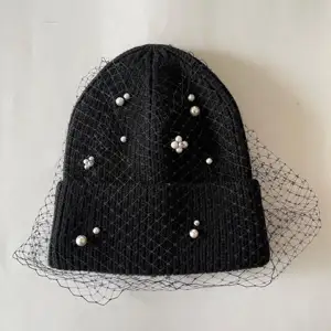 Strickmütze, modisch und warm, koreanische Version vielseitiger Pullover-Mütze