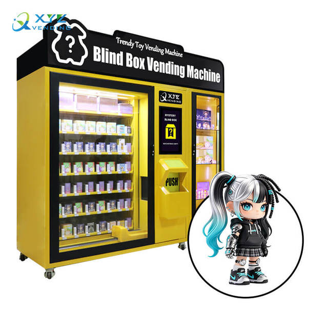 XYZ Automatic Travel Souvenir Collection Vending Machine OEM Customization Mystery Blind Box Gift Vending Machine