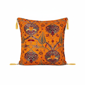 Coussin-oreiller Vintage en éponge, taie d'oreiller design turque et repose-pieds, tissé, tulipe, collection 2020 - Product Image 2