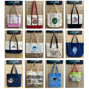 Bolsa <span class=keywords><strong>de</strong></span> Lona Mediana Ecológica Personalizada para Recuerdos <span class=keywords><strong>de</strong></span> Viaje, Bolsa <span class=keywords><strong>de</strong></span> Compras Reutilizable, Regalo Promocional - Product Image 5