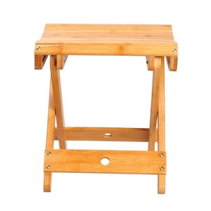 Space Saving Bamboo <strong>Fold</strong> Bench Spa Bath <strong>Shower</strong> Bamboo <strong>Stool</strong> - Product Image 2