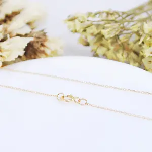 Incroyable Qualité 9K Solide Collier En Or Croix Nu Pendentif Chaîne Avec Personnalisé 14K 18K Bijoux