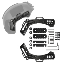 Nouveau design de casques tactiques, kit de montage sur rail en nylon, rails latéraux multifonctionnels pour casques Wendy Team EX 3.0
