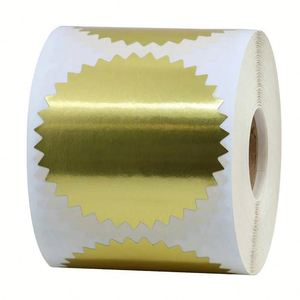 Etiquetas Adhesivas Redondas de 50mm, 250 Unidades, Ecológicas, para Uso en Oficina, Certificados, Sobres, Cajas de Almacenamiento, Regalos - Product Image 2