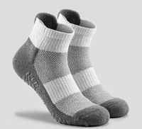 Chaussettes de sport antidérapantes en coton de haute qualité pour hommes et femmes, idéales pour le football, le cyclisme, le Pilates, avec grip personnalisé