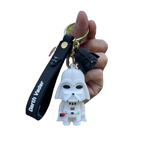 Promozione 3D PVC cartone animato Anime portachiavi creativo zaino scuola ciondolo studenti stella nero cavaliere portachiavi - Product Image 5