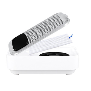 858-3 80W Limpiador de Uñas Inalámbrico Recargable con Control de Velocidad de la Batería y Aspiración para Colector de Polvo de Uñas de Escritorio con Bajo Nivel de Ruido - Product Image 3