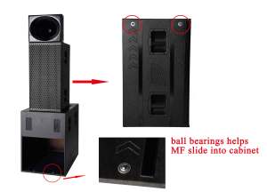 <span class=keywords><strong>Transformers</strong></span> TF3 Système de sonorisation actif Pro Audio avec module d'ampli DSP de classe D Subwoofer à <span class=keywords><strong>3</strong></span> voies Line Array Combinaison de matériaux métalliques - Product Image 2