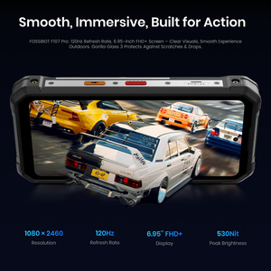 Fossibot F107 Pro Gồ Ghề Điện Thoại <span class=keywords><strong>2025</strong></span> 200MP + 32MP 28000MAh <span class=keywords><strong>Android</strong></span> 15 Ánh Sao Tầm Nhìn Ban Đêm 5G Điện Thoại Thông Minh - Product Image 5