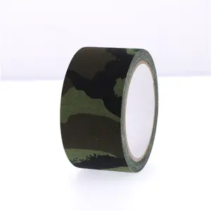 Băng Dính Ngụy Trang Tự Dính Băng Dính Bông Y Tế Vet Băng Woodland Camo