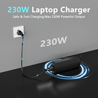 Cargador común para computadora portátil de 230W 19,5 V 11.8A Nueva condición para modelos XPS con tipo enchufable UK/US/EU/ AU