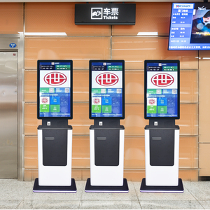 Información de la impresora de pantalla táctil <span class=keywords><strong>hotel</strong></span> check en al aire libre está Cajero Automático máquina de auto-servicio - Product Image 2