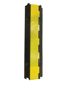 Protector de Cables de Goma de 5 Canales, Bandeja para Cables de Goma, Rampa para Cables de Plástico PU de Alta Resistencia - Product Image 6