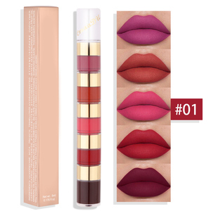 OEM Non-marking Moisturizing Long Lasting <strong>Lip</strong> <strong>Gloss</strong> Mini Lipstick <strong>Set</strong> Matte Lipstick Makeup <strong>Set</strong> - Product Image 2