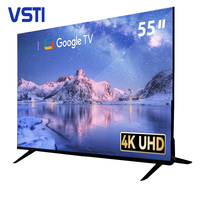 Téléviseur intelligent VSTI 55 65 75 86 100 pouces Full HD 4K LCD et LED, téléviseur le plus populaire