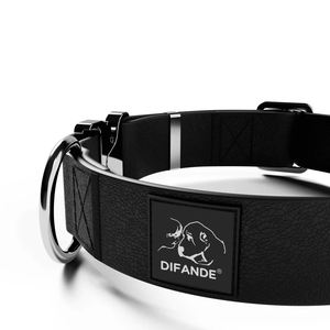 Collar de perro impermeable táctico para exteriores, Collar de entrenamiento duradero para perros, Collar de perro con hebilla mental de liberación rápida táctica de buena calidad - Product Image 6