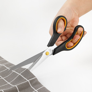 Tijeras de sastre de acero inoxidable con cabeza recta para bordado, corte de tela, denim y costura. - Product Image 1
