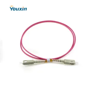 SC/SC tek MM fiber optik yama kablosu