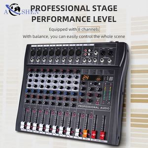 Mixer de Áudio Digital Profissional de 8 Canais DSP Controlador de Efeitos para Palco KTV <span class=keywords><strong>DJ</strong></span> - Product Image 6