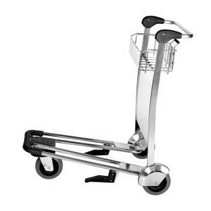 Kwaliteit <span class=keywords><strong>Duty</strong></span> <span class=keywords><strong>Free</strong></span> Winkel Luchthaven Shopping <span class=keywords><strong>Trolley</strong></span> Koffer <span class=keywords><strong>Trolley</strong></span> Aluminium Luchthaven <span class=keywords><strong>Trolley</strong></span> - Product Image 1