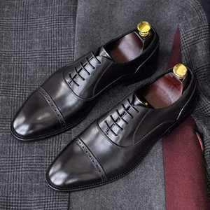 Nuevos zapatos formales de negocios para hombre para bodas - Product Image 2