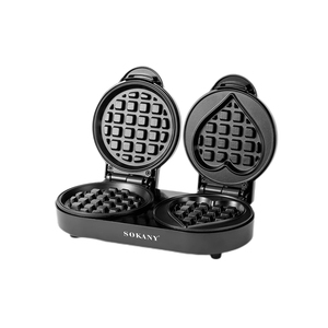 110V 220V 1100W caliente mini <span class=keywords><strong>Donut</strong></span> Maker <span class=keywords><strong>microondas</strong></span> tostado sandwichera desayuno Waffle máquina en 2023 - Product Image 4
