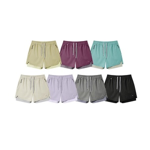 Shorts de sport respirants légers personnalisés de qualité supérieure UPF50 <span class=keywords><strong>anti</strong></span>-<span class=keywords><strong>UV</strong></span>, shorts de course à pied à séchage rapide pour hommes, pantalons décontractés - Product Image 4