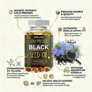 Huile de <span class=keywords><strong>cumin</strong></span> noir et d'origan pressée à froid en gros, capsules molles d'huile de nigelle sativa biologique pure pour les cheveux - Product Image 3
