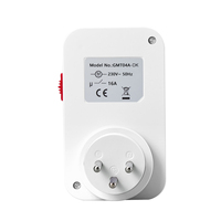 Proveedor Chino, Precio Económico, Interruptor Temporizador de 16A, Enchufe Eléctrico, 230V, Protección IP20, 48 Programas de Encendido/Apagado