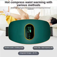 Dropshipping Perdre du poids 3 Mode Stimulateur du ventre Vibrateur Ceinture amincissante Brûleur de graisse Chauffage Abdominal Massager