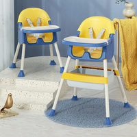 Meubles en plastique multifonctionnels bon marché pour bébés Chaise d'alimentation pour enfants