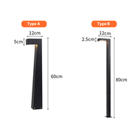 Lampes de jardin en aluminium personnalisées, LED extérieures pour pelouse et cour, IP65 étanche, éclairage décoratif paysager