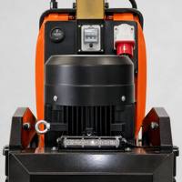 Machine de meulage et de polissage de sols en béton, terrazzo et granit, 11 kW, 700 mm, avec moteur à engrenages robuste