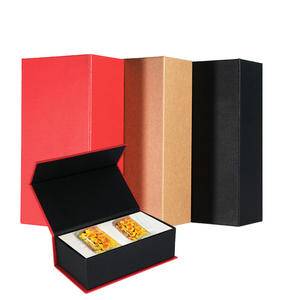 特注高級アパレル包装箱20*11 * 6.5cmペーパーボード服/靴ロゴデザインスキンケアギフトセット紙 - Product Image 6